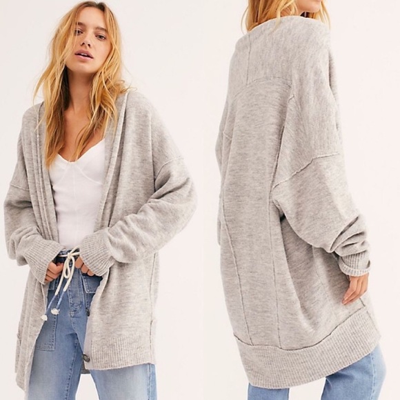 free people eucalyptus cardigan